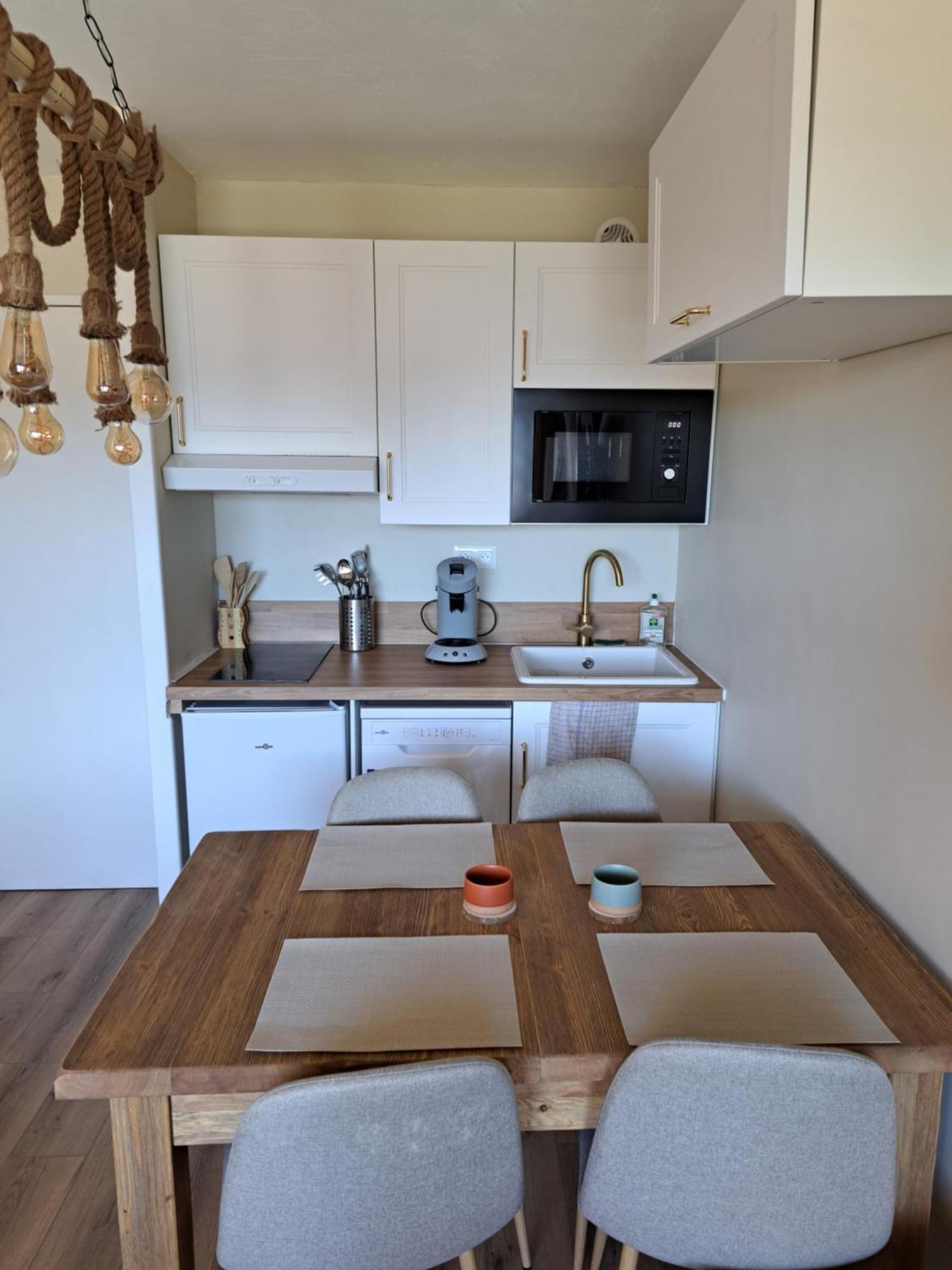 Studio Cabine 4 Couchages, Vue Face Aux Montagnes Font Romeu Exterior foto